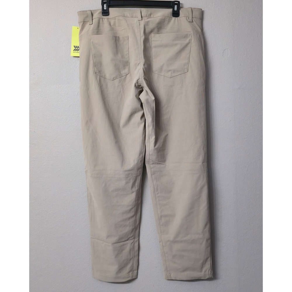 All in Motion Mens Golf Pants Tan 36x30 Performance Stretch C6-0305-0306 - Picture 6 of 8
